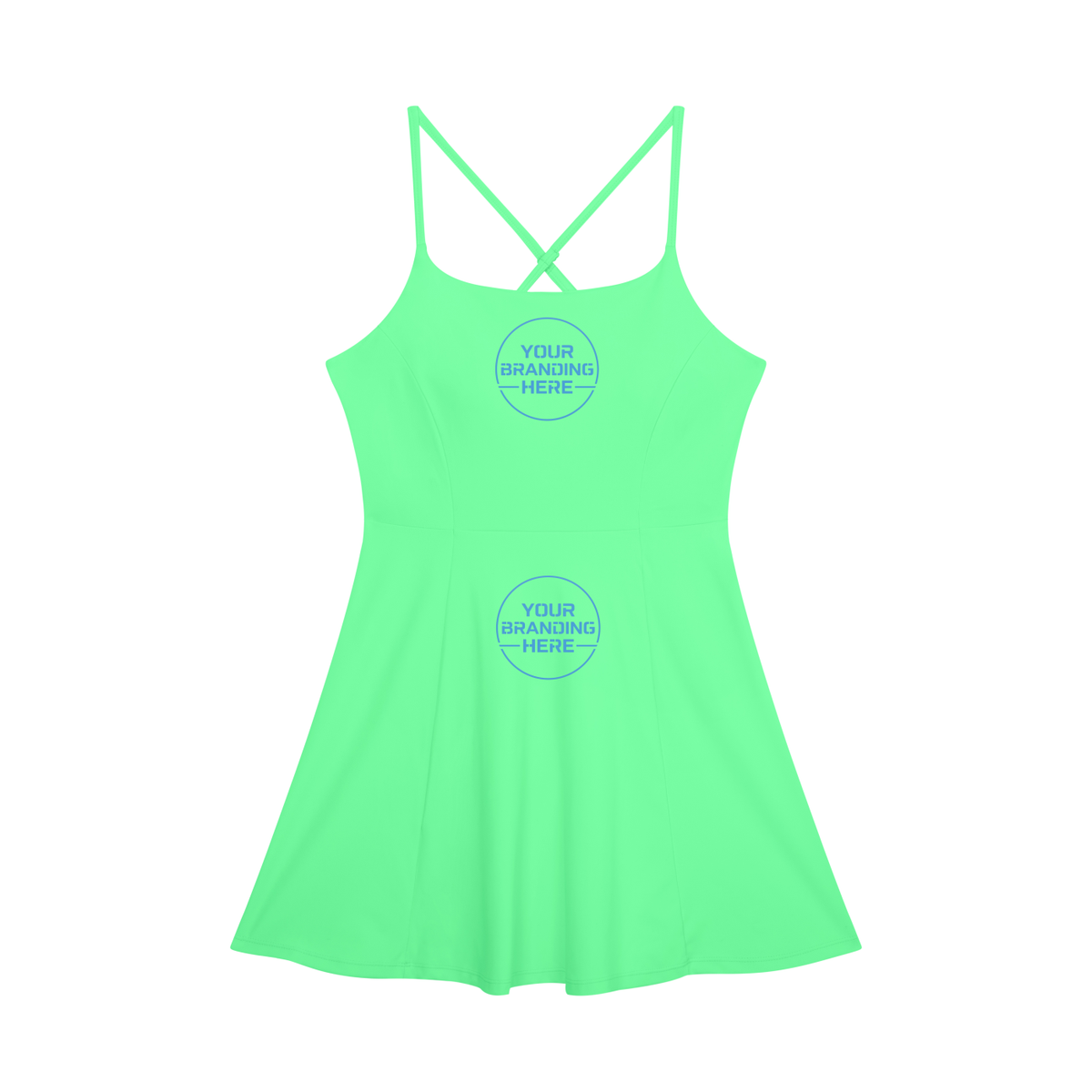 Women’s Paneled A-Line Dress - WO0010-P001-V2