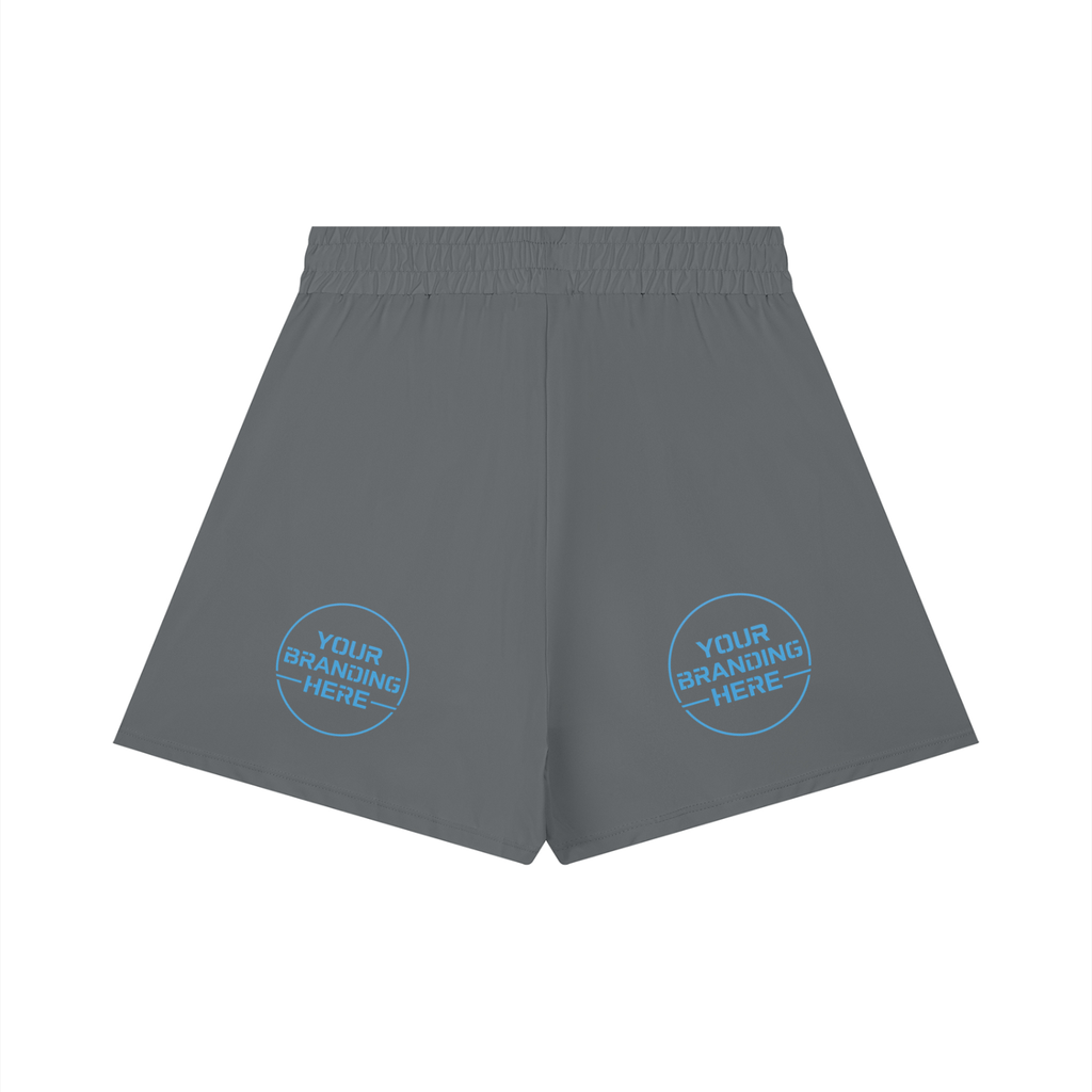 Women's Ruched Yoga Shorts - WB0100-P001-V2