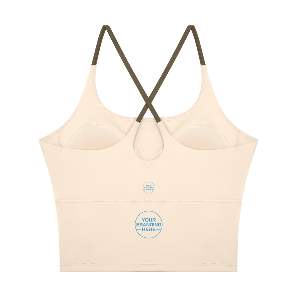 Women's Color Block Yoga Tank Top - WT0245-P001-V2