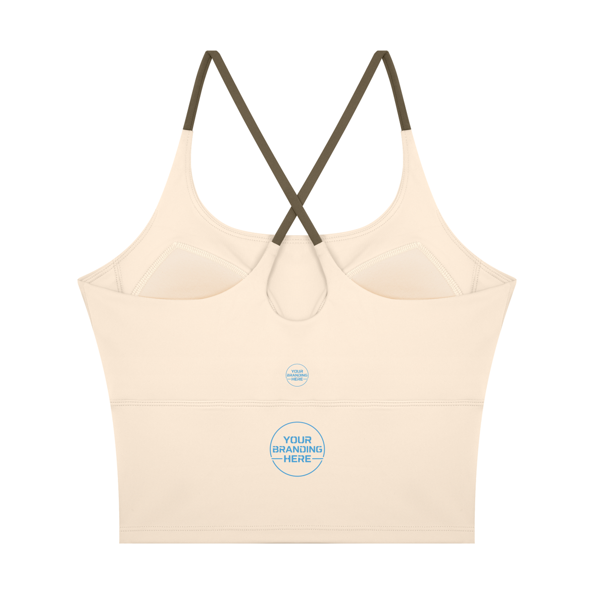 Women's Color Block Yoga Tank Top - WT0245-P001-V2