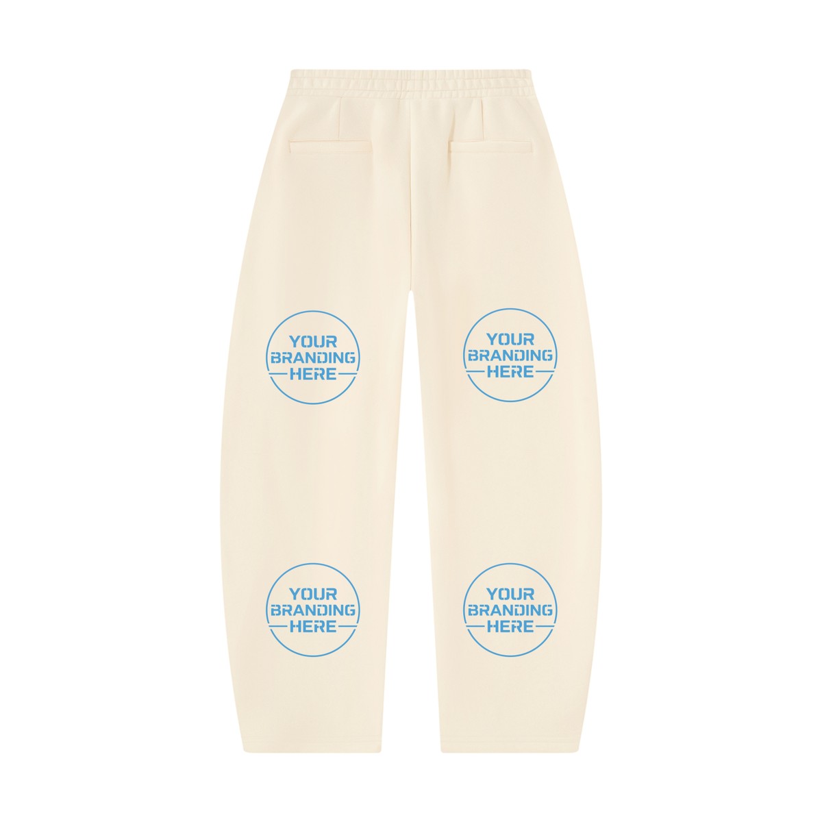 Unisex Barrel Leg Sweatpants - UB0051-P001-V2
