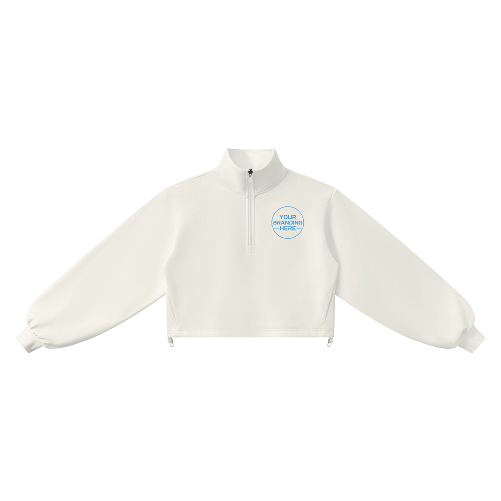 Women’s Mock-Neck Quarter-Zip Sweatshirt - WT0187-C001-V4
