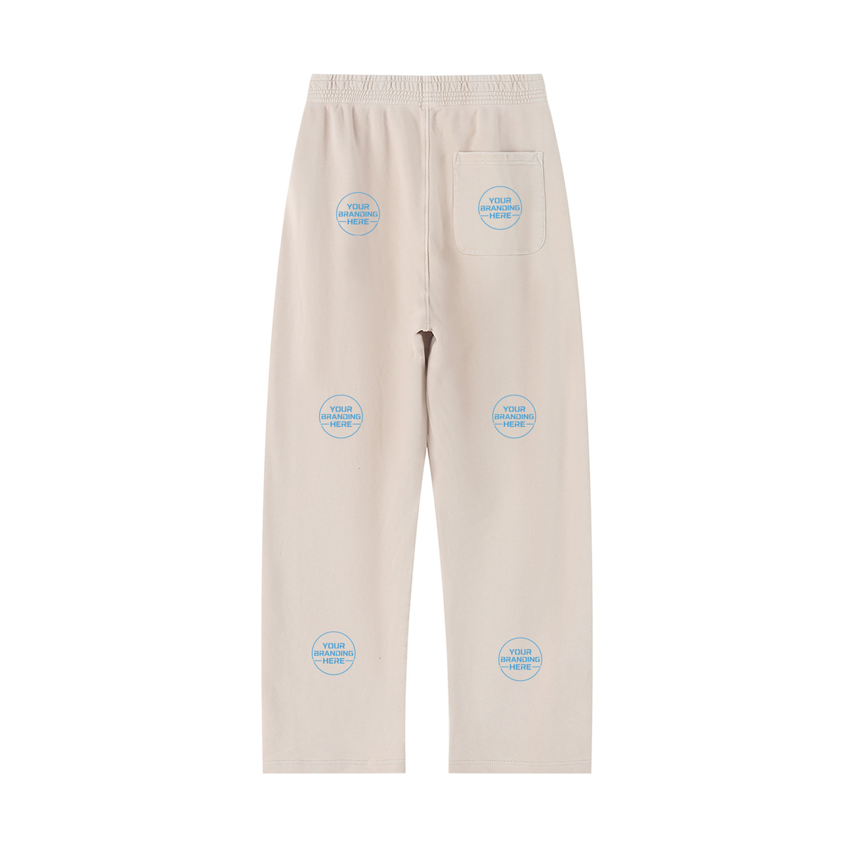 Unisex Mineral Wash Straight Sweatpants - UB0065-C001-V2