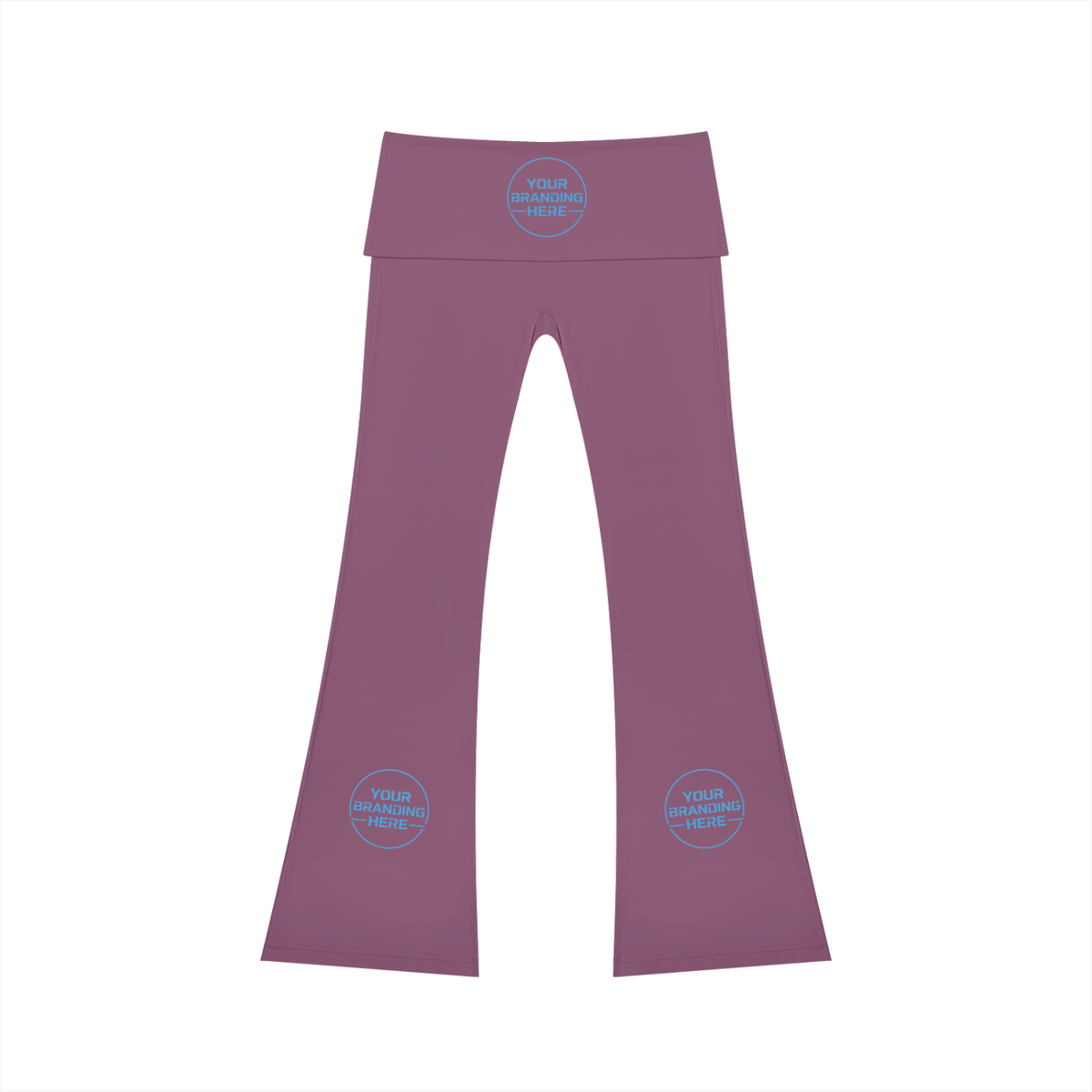 Women's High Rise Flared Yoga Pants - WB0084-O001-V2