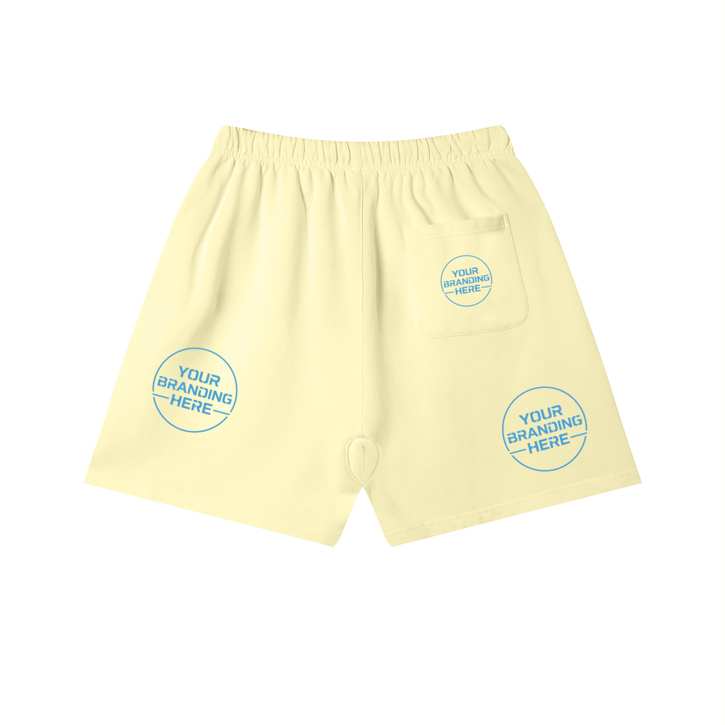 Unisex Vintage Wash Cotton Shorts - UB0031-C001-V3