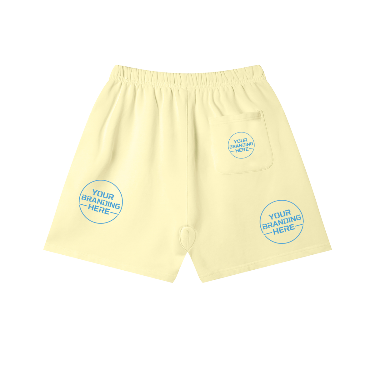 Unisex Vintage Wash Cotton Shorts - UB0031-C001-V3