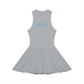 Women’s Ruched Sleeveless Full-Zip Dress - WO0015-O001-V2