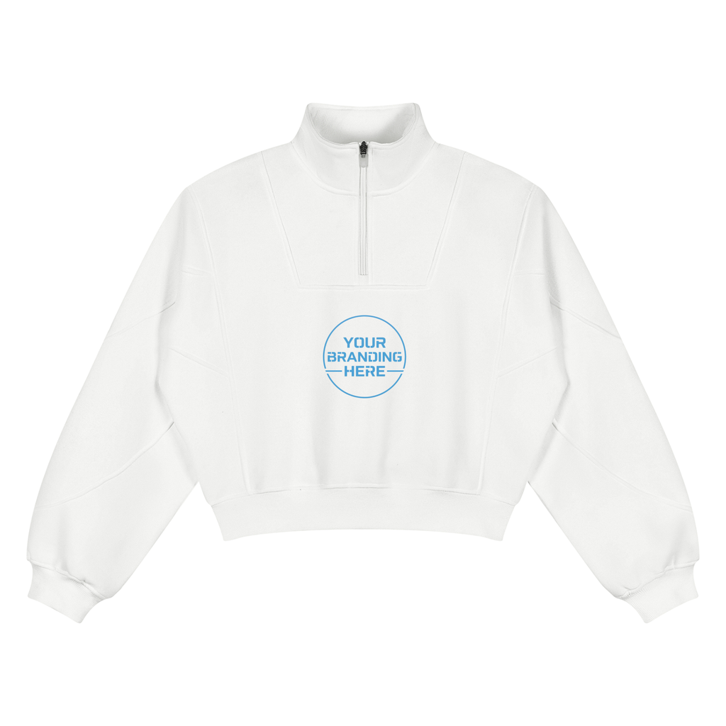 Women’s Loose Fleece Quarter-Zip Sweatshirt - WT0265-C001-V2