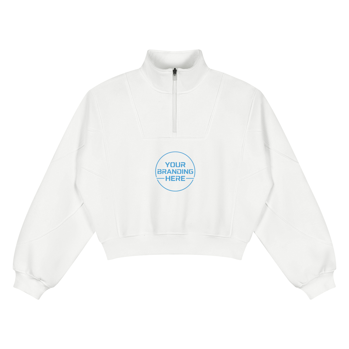 Women’s Loose Fleece Quarter-Zip Sweatshirt - WT0265-C001-V2