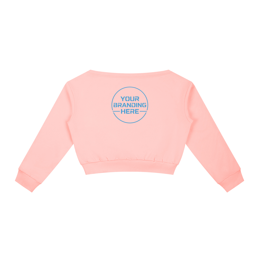 Women's Off-Shoulder Sweatshirt - WT0058-C001-V2