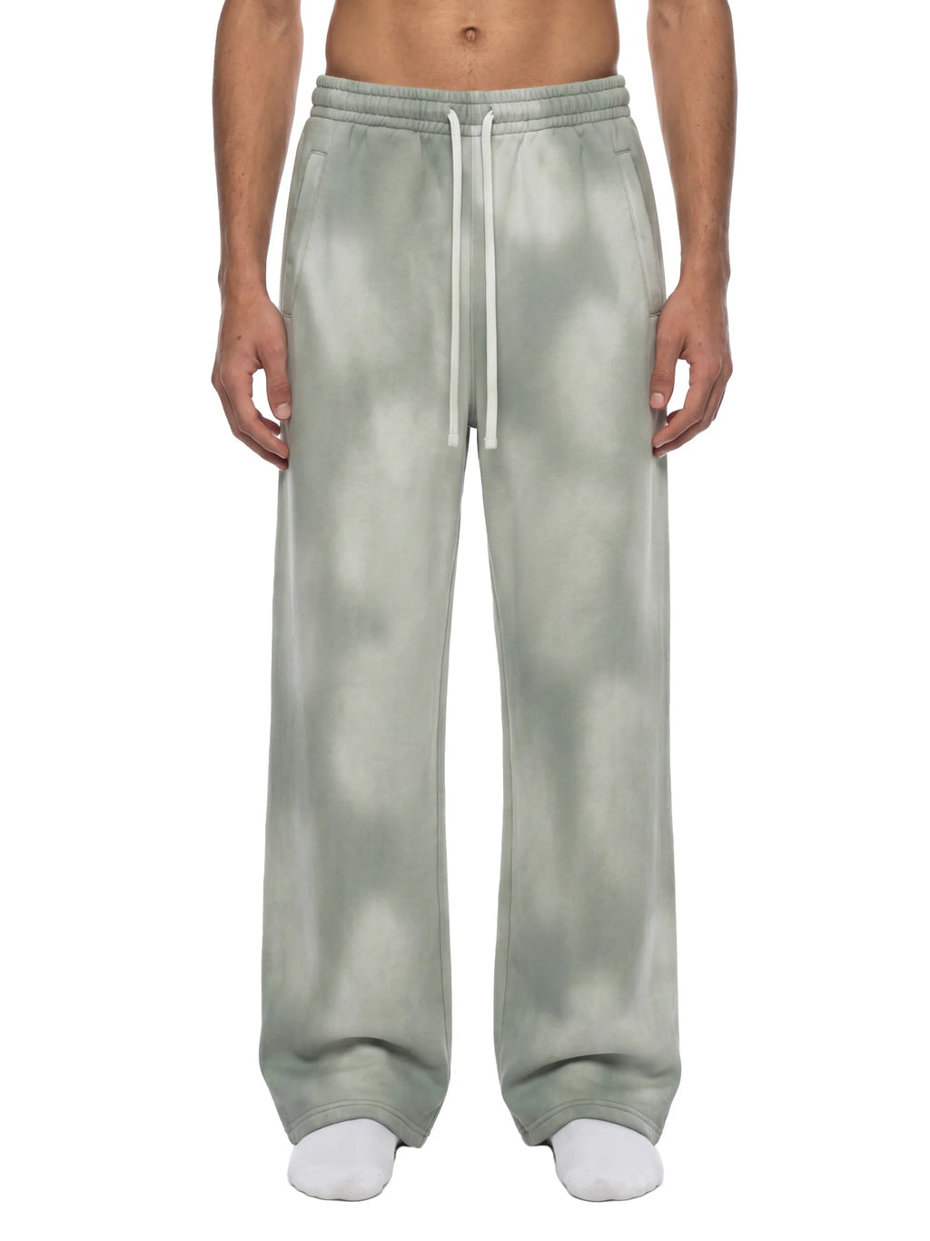Unisex Sunfade Wide Leg Fleece Sweatpants - UB0044-P001-V2