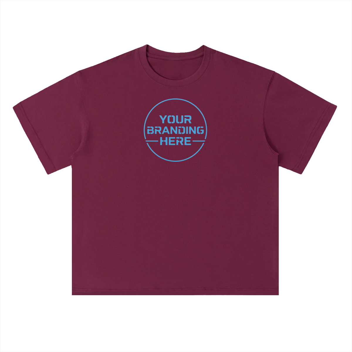 Heavyweight Drop Shoulder Cotton T-Shirt - RU0014-C001-V7