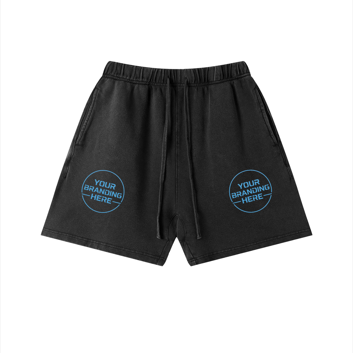 Unisex Vintage Wash Cotton Shorts - UB0031-C001-V3