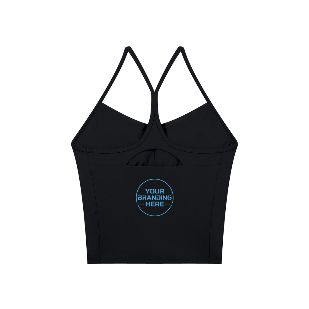 Women’s Solid Color Yoga Sports Bra - WT0132-O001-V2