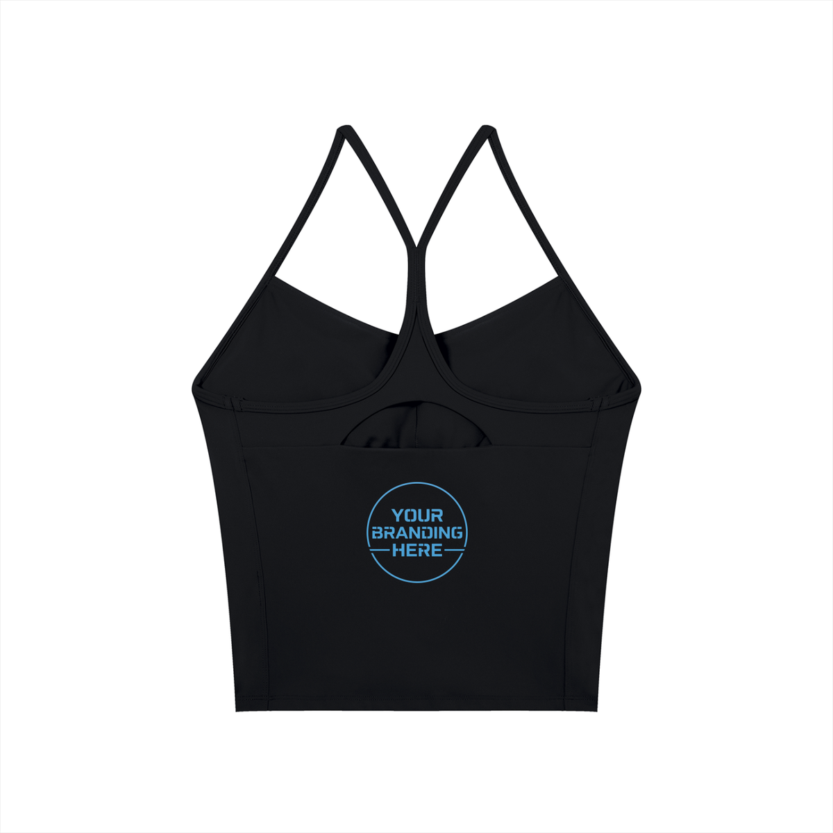 Women’s Solid Color Yoga Sports Bra - WT0132-O001-V2