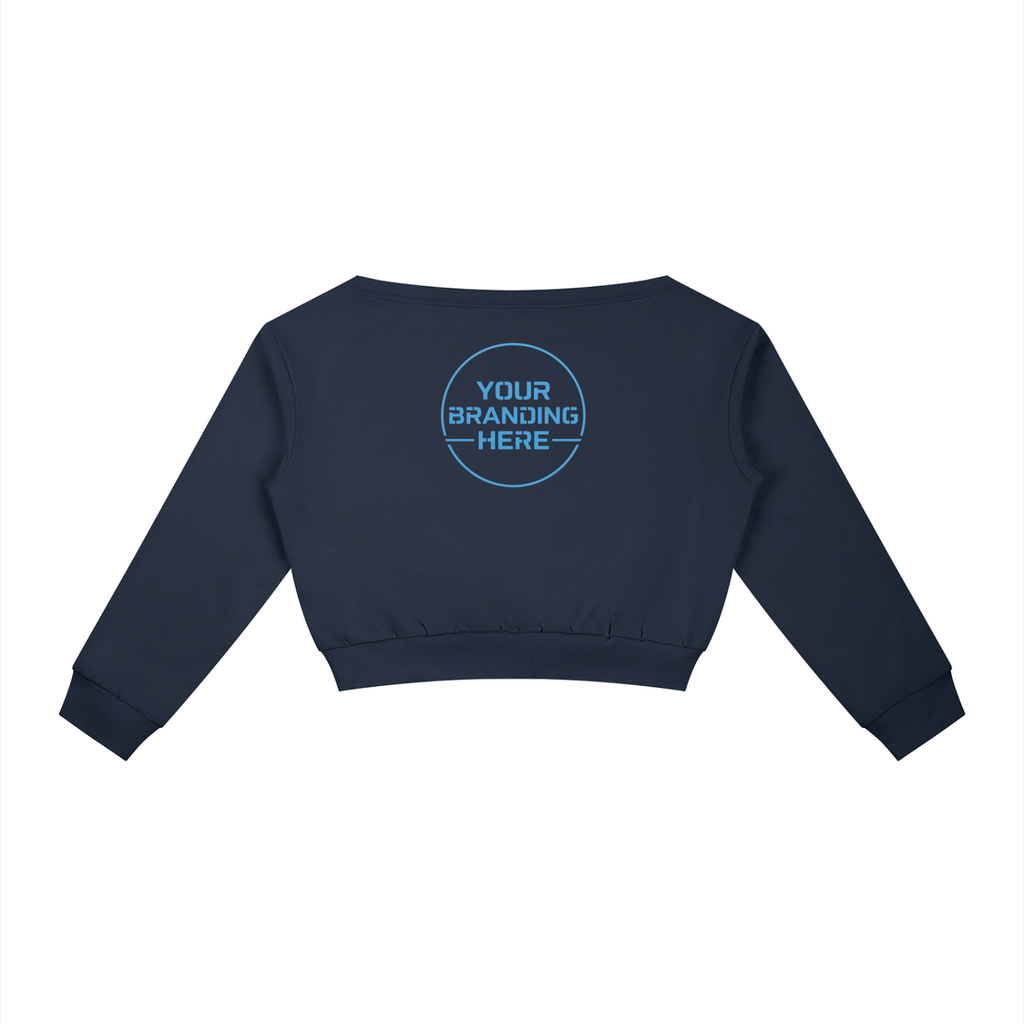 Women's Off-Shoulder Sweatshirt - WT0058-C001-V2