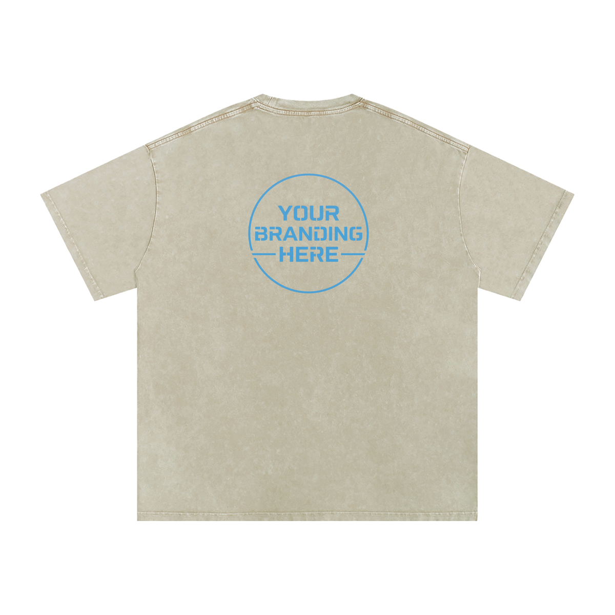 Snow Washed Oversized Cotton T-Shirt - R00037-C001-V14