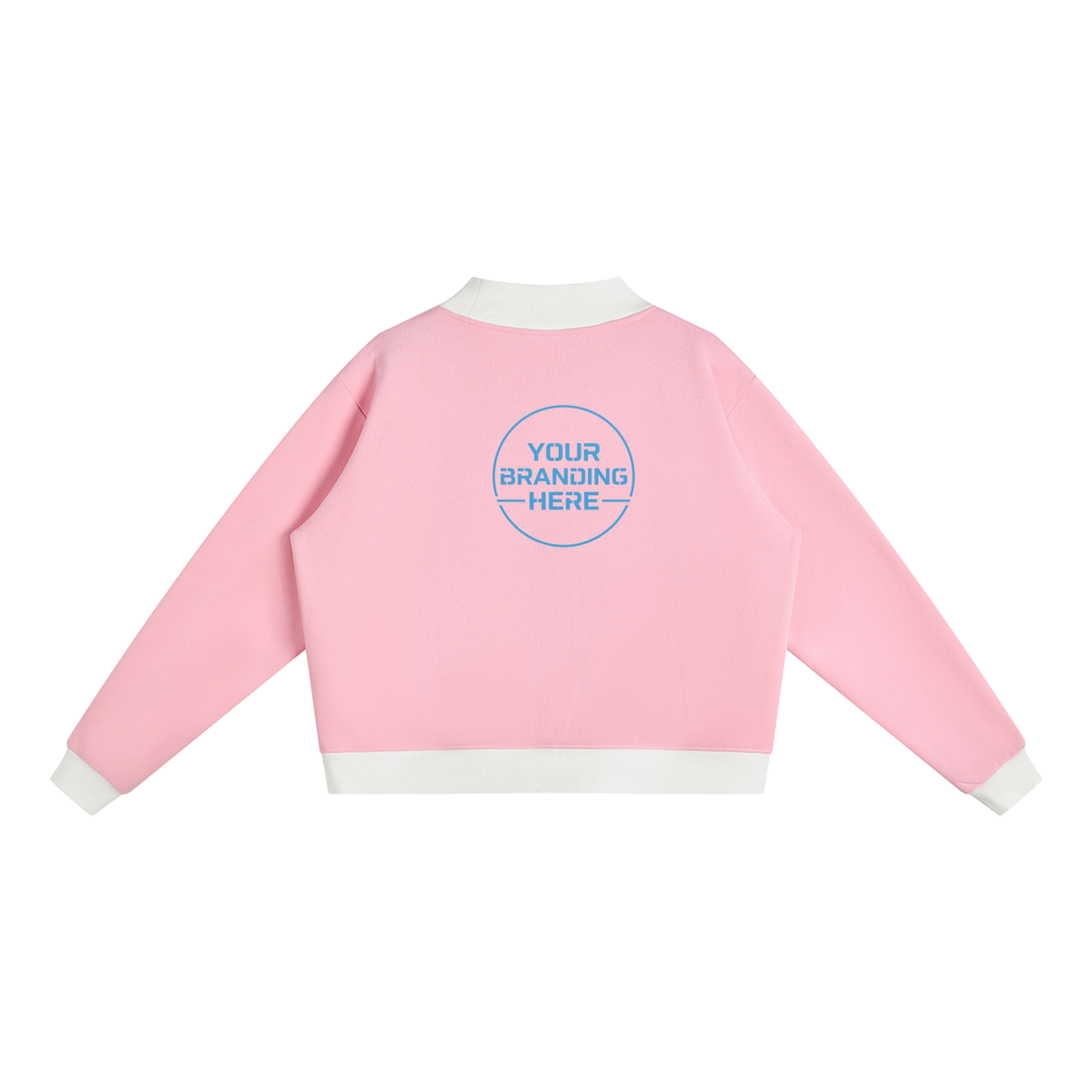 Women’s Mock Neck Crewneck Sweatshirt - WT0211-P001-V2
