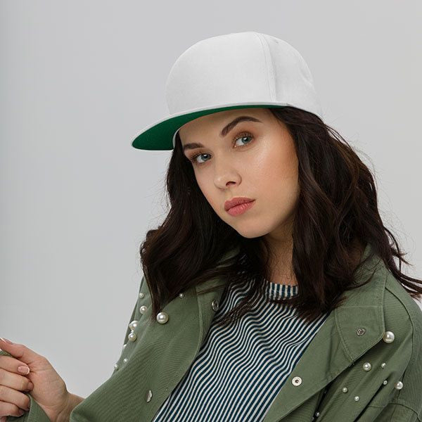 Flat Bill Cap - Yupoong 6007