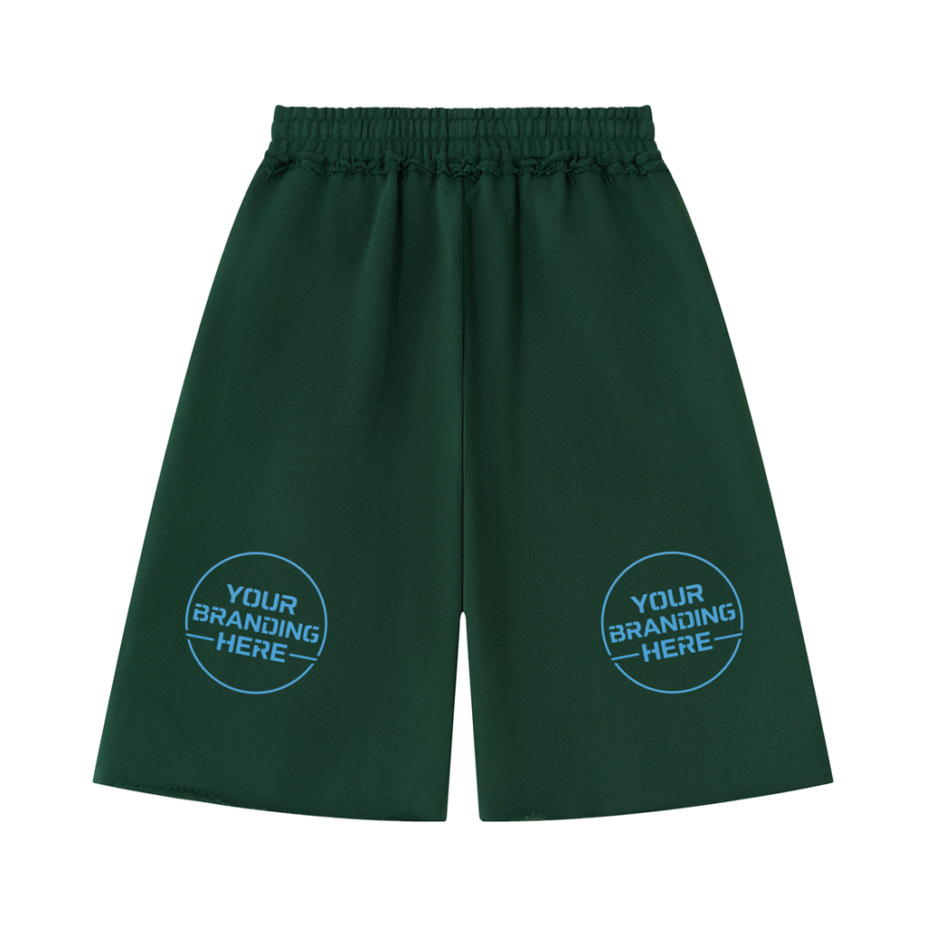 Unisex Heavyweight Raw Edge Shorts - UB0084-C001-V2