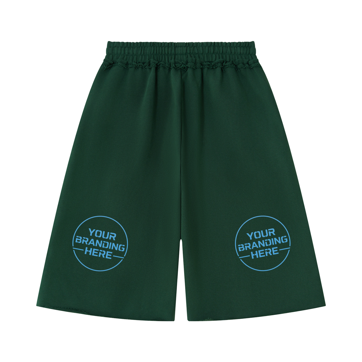 Unisex Heavyweight Raw Edge Shorts - UB0084-C001-V2