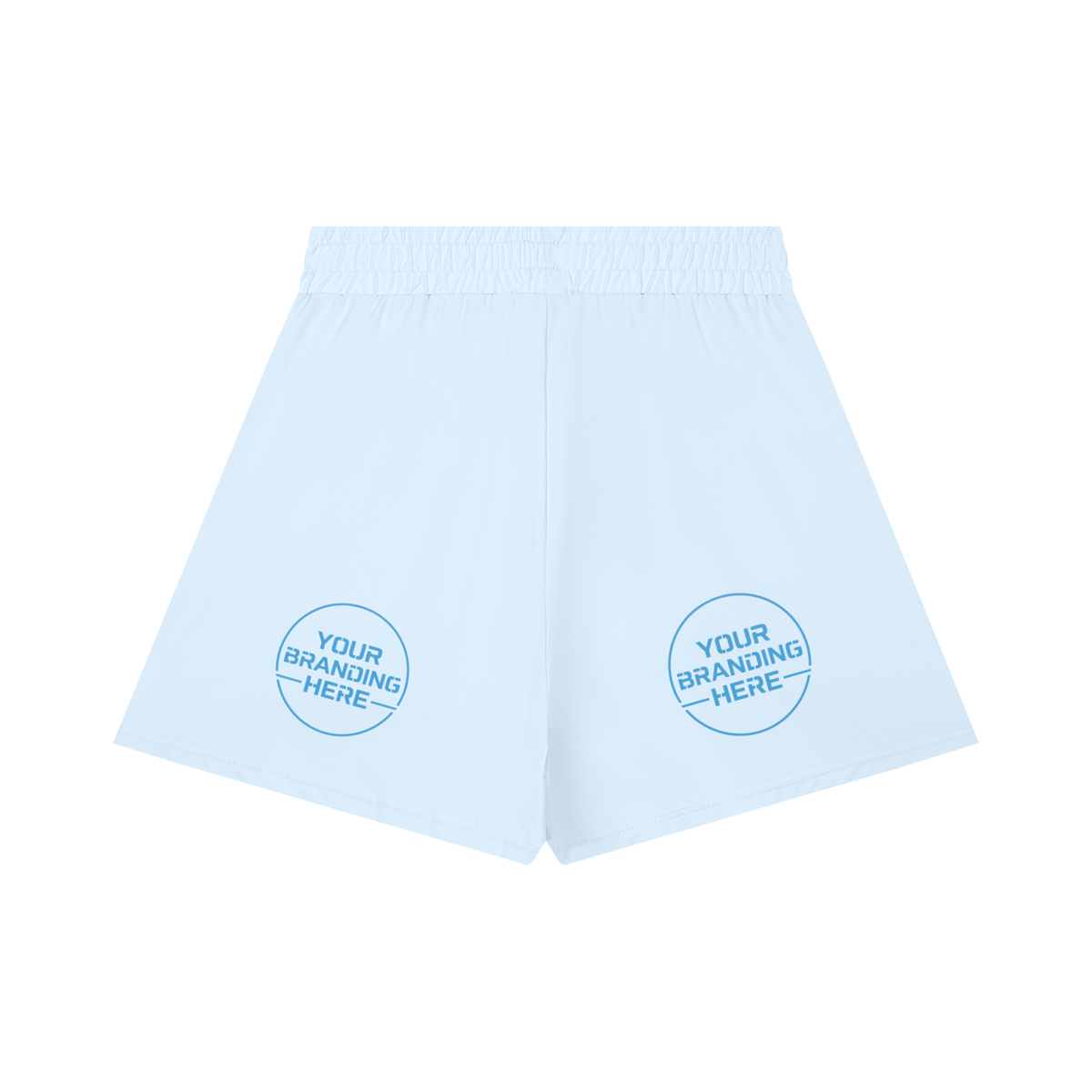 Women's Ruched Yoga Shorts - WB0100-P001-V2