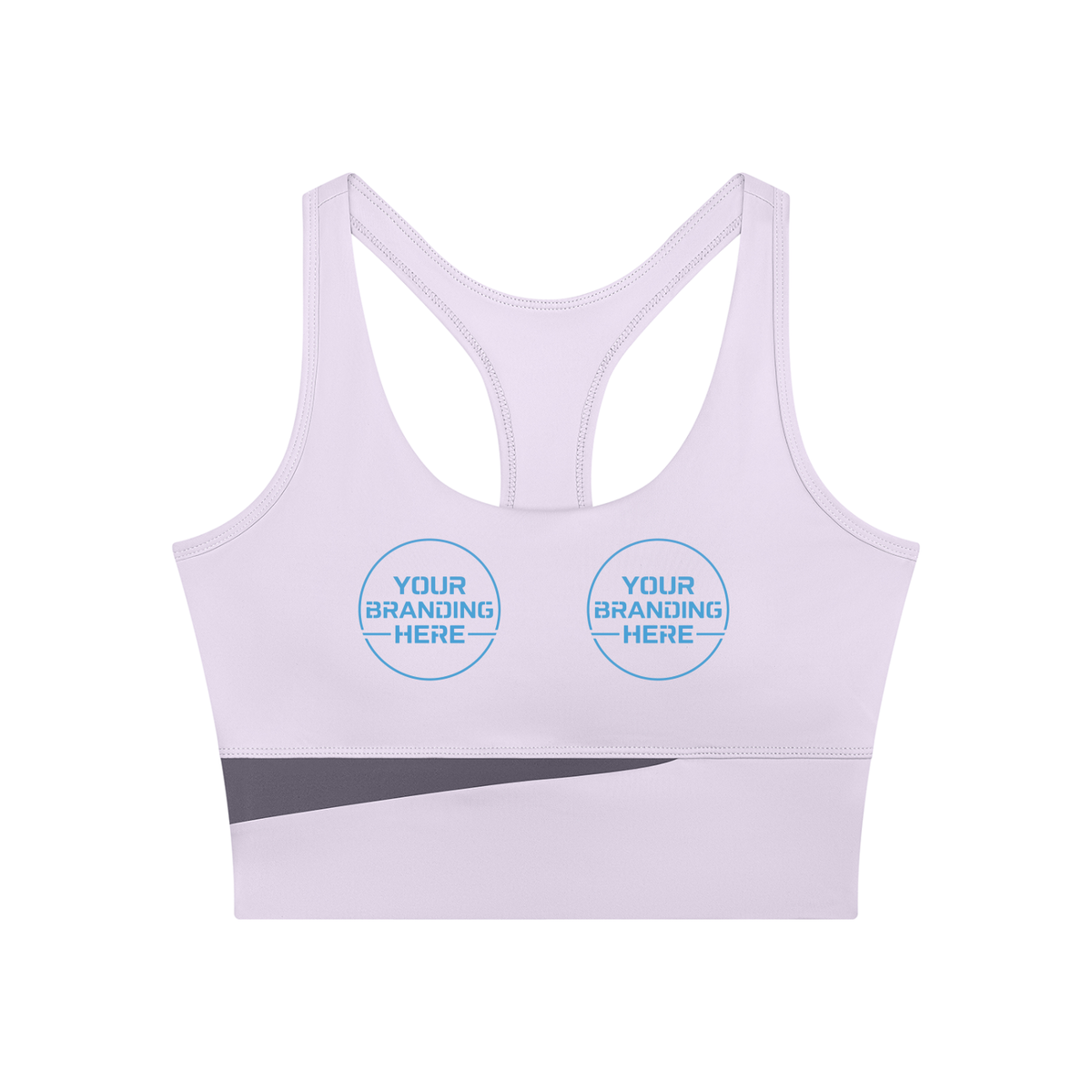 Women's Color Block Yoga Tank Top - WT0258-P001-V2