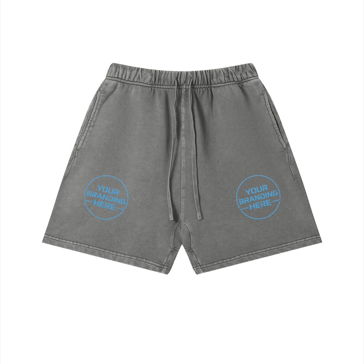 Unisex Vintage Wash Cotton Shorts - UB0031-C001-V3