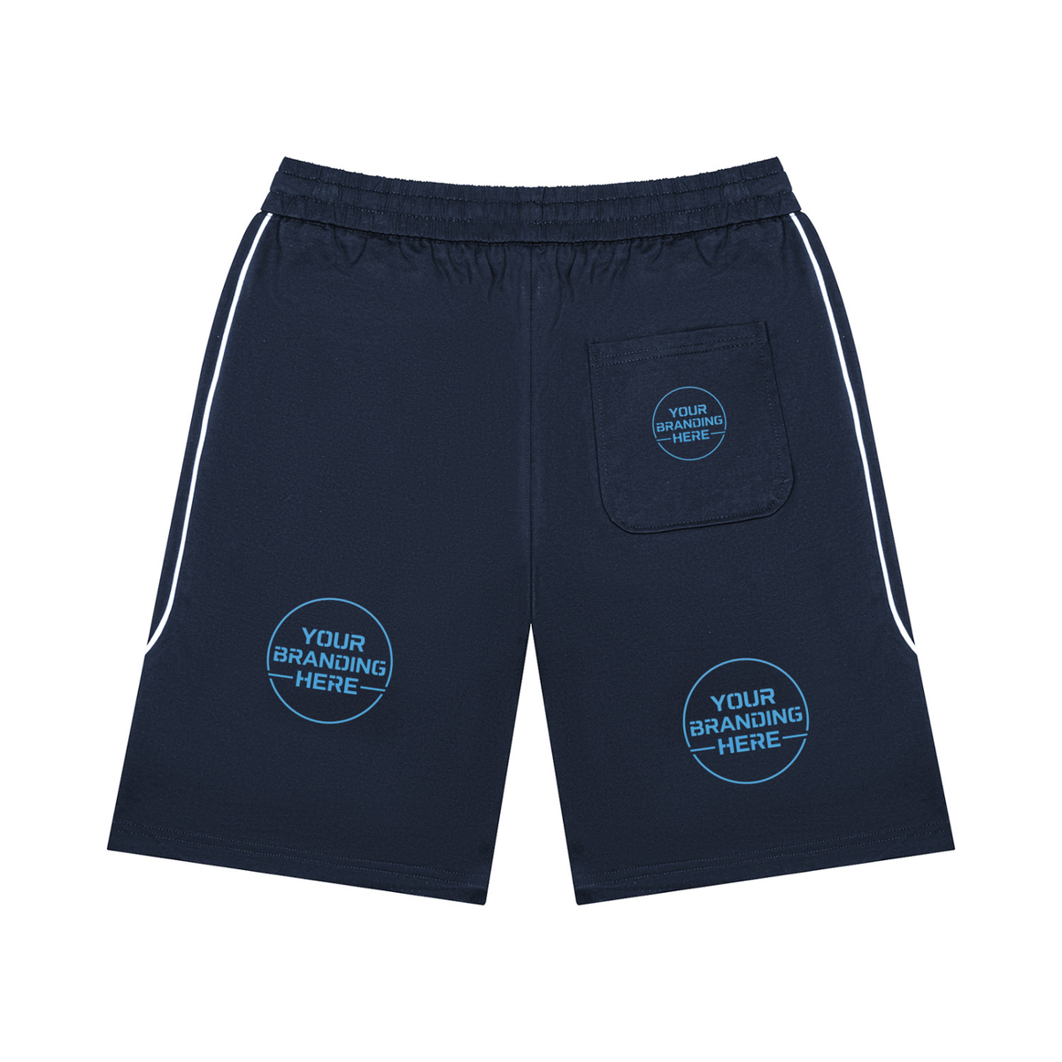 Unisex Piping Color Block Shorts - UB0081-C001-V2