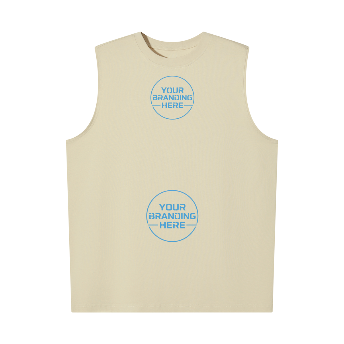 Men’s Oversized Cotton Tank Top - MT0035-C001-V3