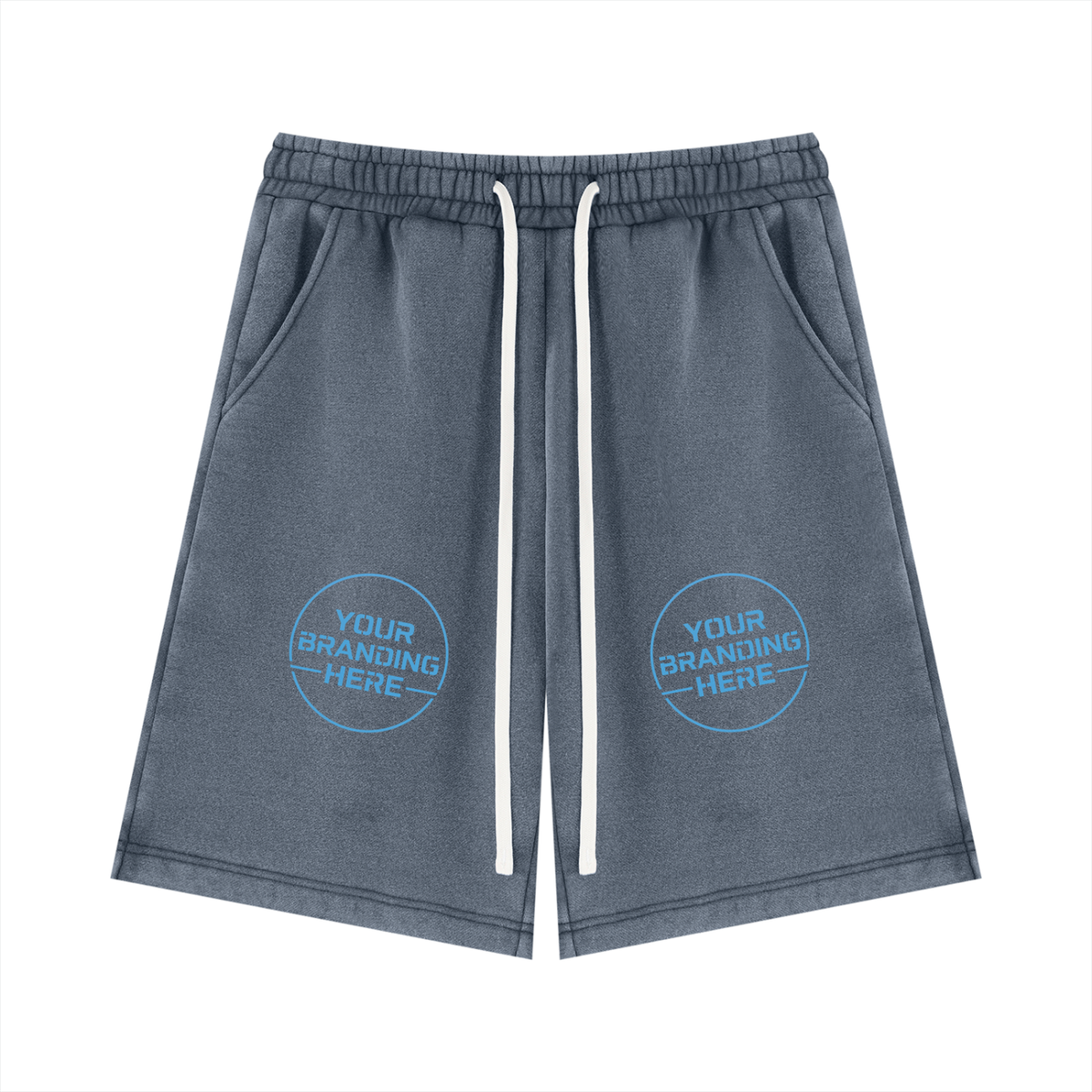 Unisex Vintage Wash Fleece Shorts - UB0053-C001-V2