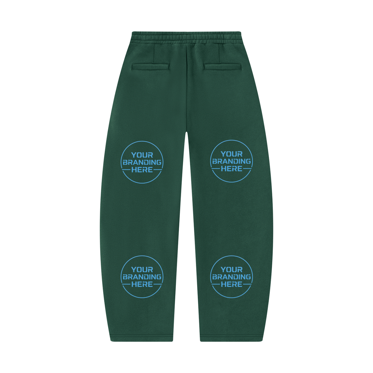 Unisex Barrel Leg Sweatpants - UB0051-P001-V2