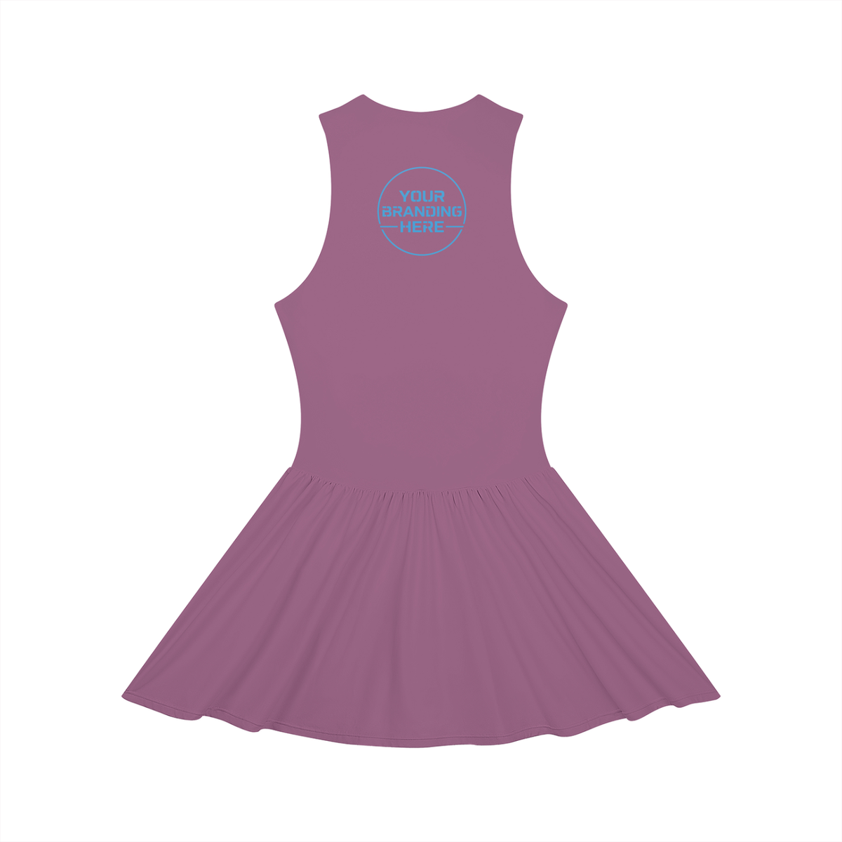 Women’s Ruched Sleeveless Full-Zip Dress - WO0015-O001-V2