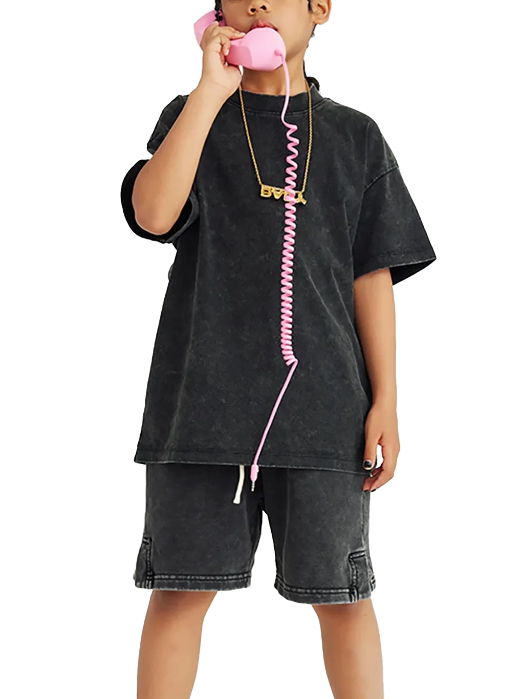 Snow Washed Kids' T-Shirt - R00355-C001-V4