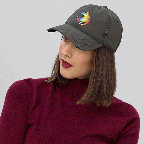 Distressed Dad Hat - Otto Cap 104-1018