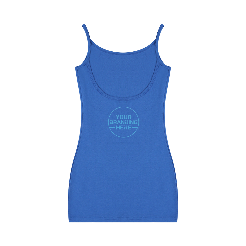 Women's Solid Tight Sleeveless Dress - WO0002-O001-V2