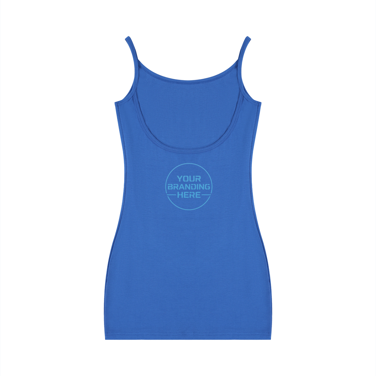 Women's Solid Tight Sleeveless Dress - WO0002-O001-V2