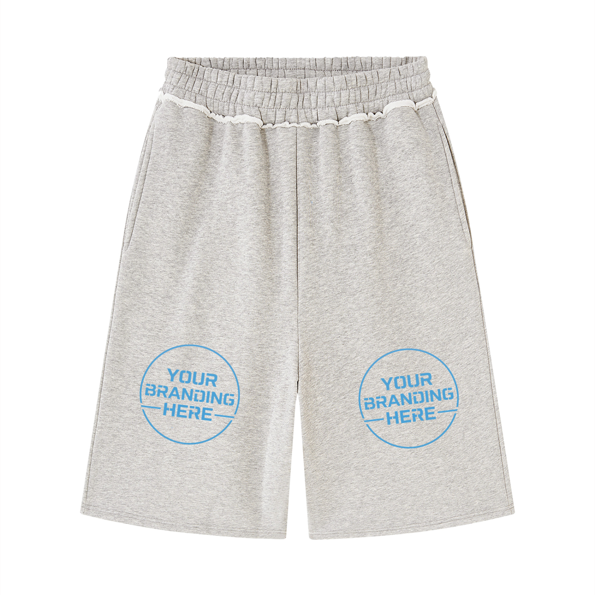 Unisex Raw Edge Fleece Shorts - UT0320-P001-V2