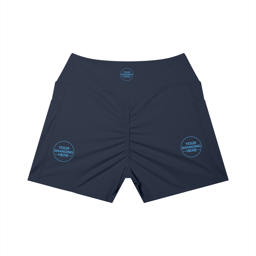 Women’s High Rise Pocket Yoga Shorts - WB0055-O001-V6