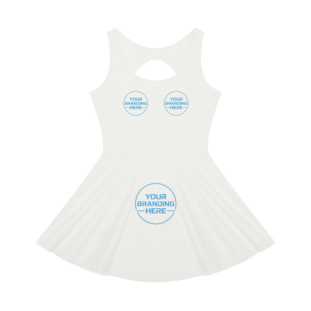 Women’s Open-Back Tennis Dress - WO0020-O001-V2
