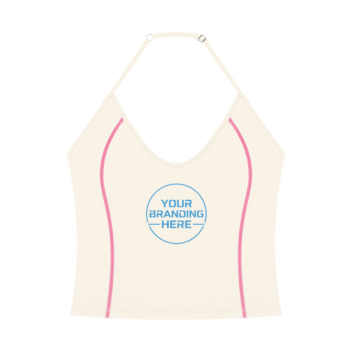 Women's Halter Neck Yoga Tank Top - WT0261-O001-V2