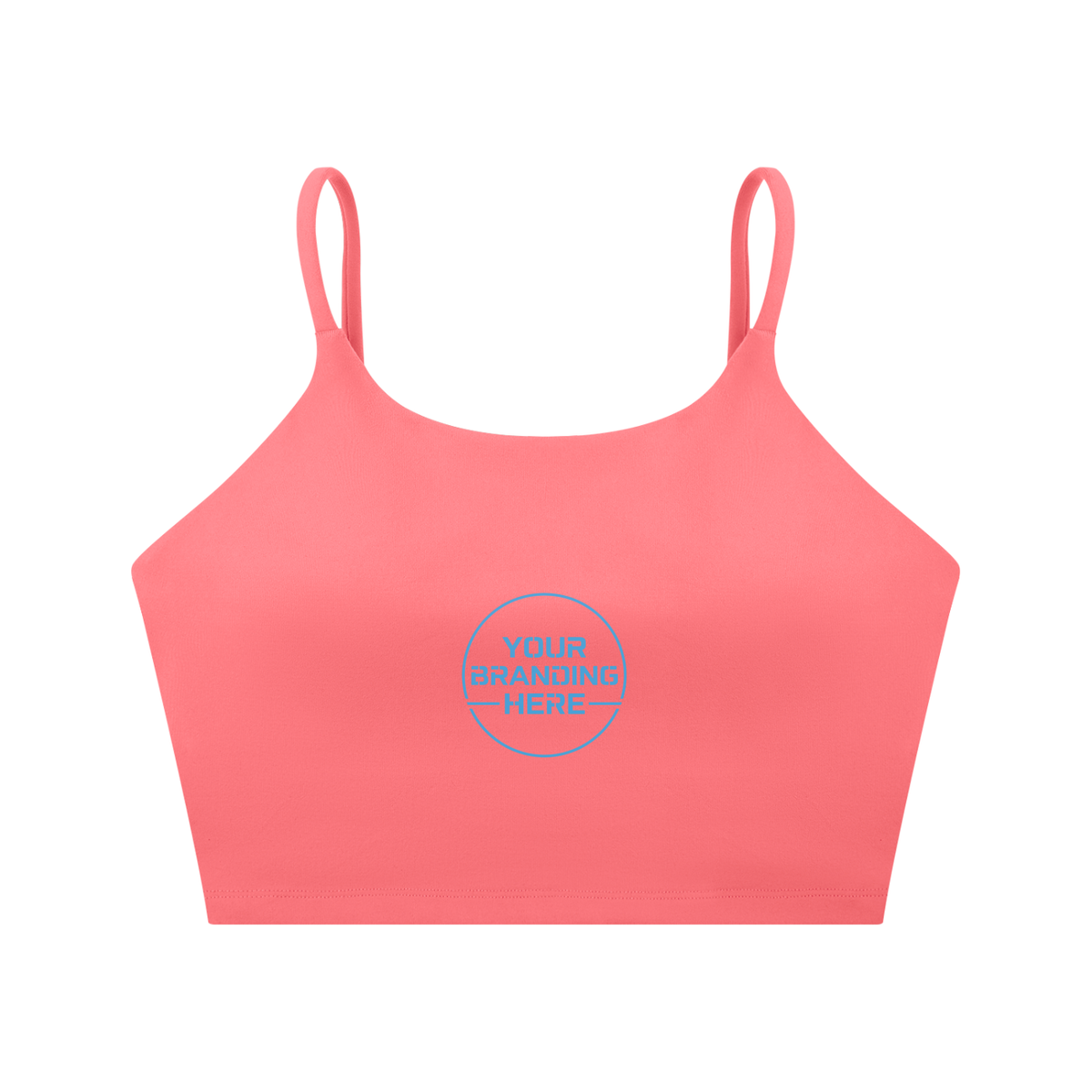 Spaghetti Strap Yoga Sports Bra - WT0073-O001-V3
