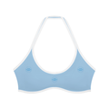 Women's Halter Color Block Yoga Sports Bra - WT0204-O001-V2