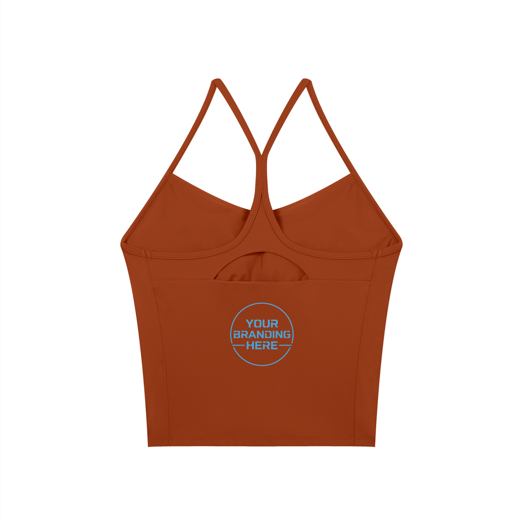Women’s Solid Color Yoga Sports Bra - WT0132-O001-V2