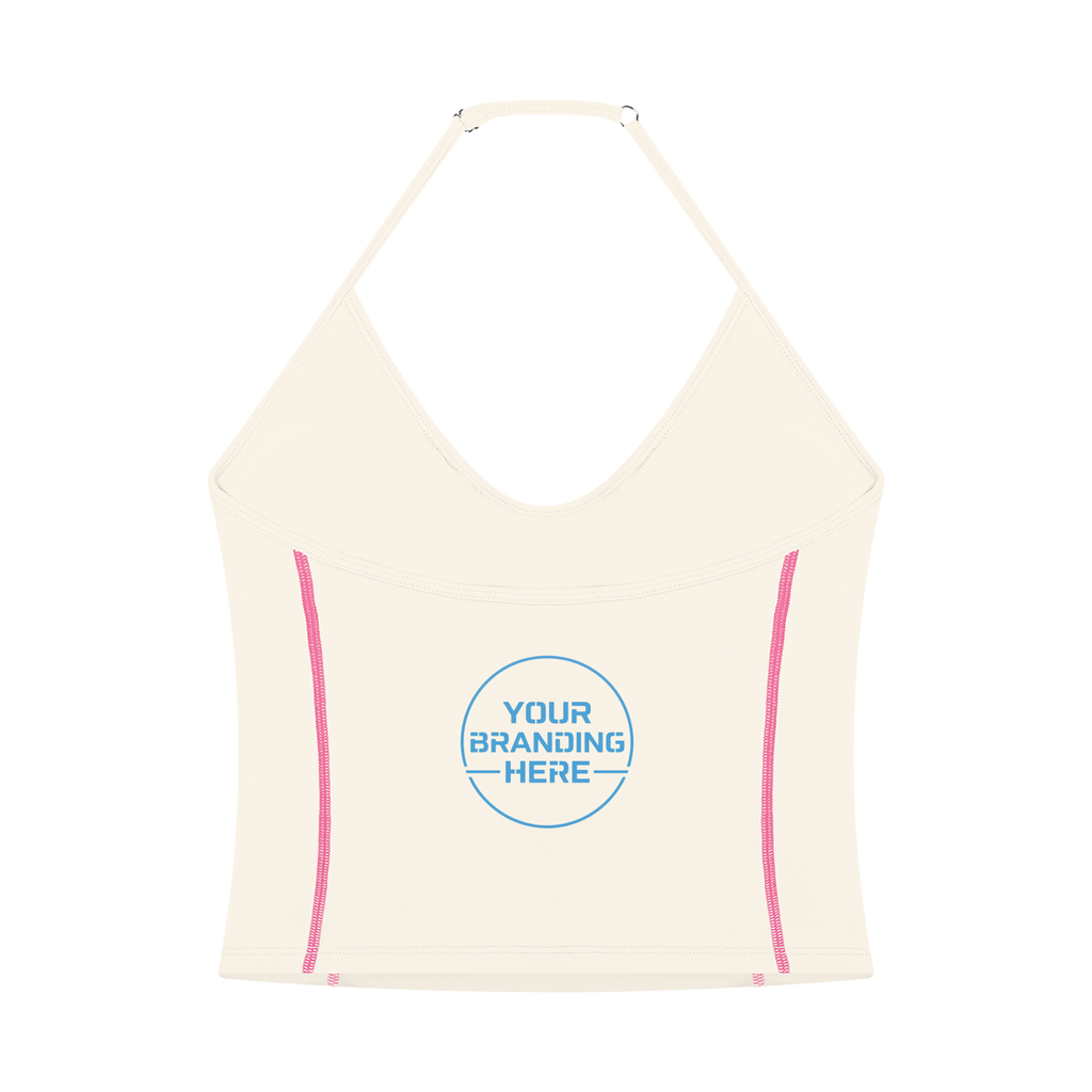 Women's Halter Neck Yoga Tank Top - WT0261-O001-V2