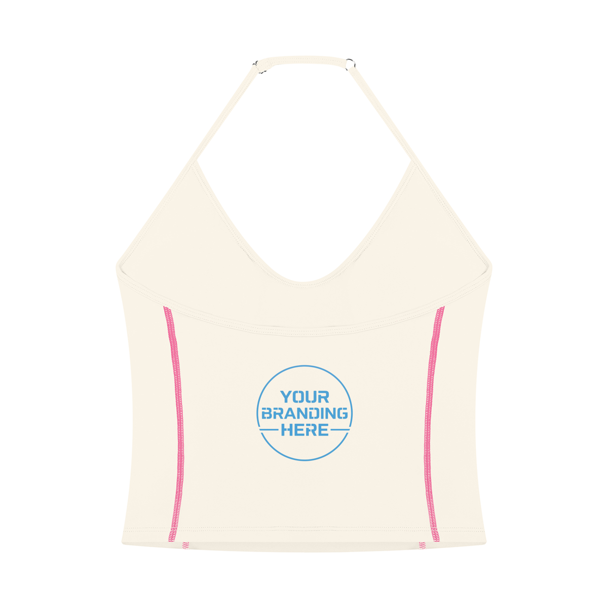 Women's Halter Neck Yoga Tank Top - WT0261-O001-V2