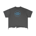 Vintage Wash Boxy Distressed Hem T-Shirt - RT0077-C001-V3