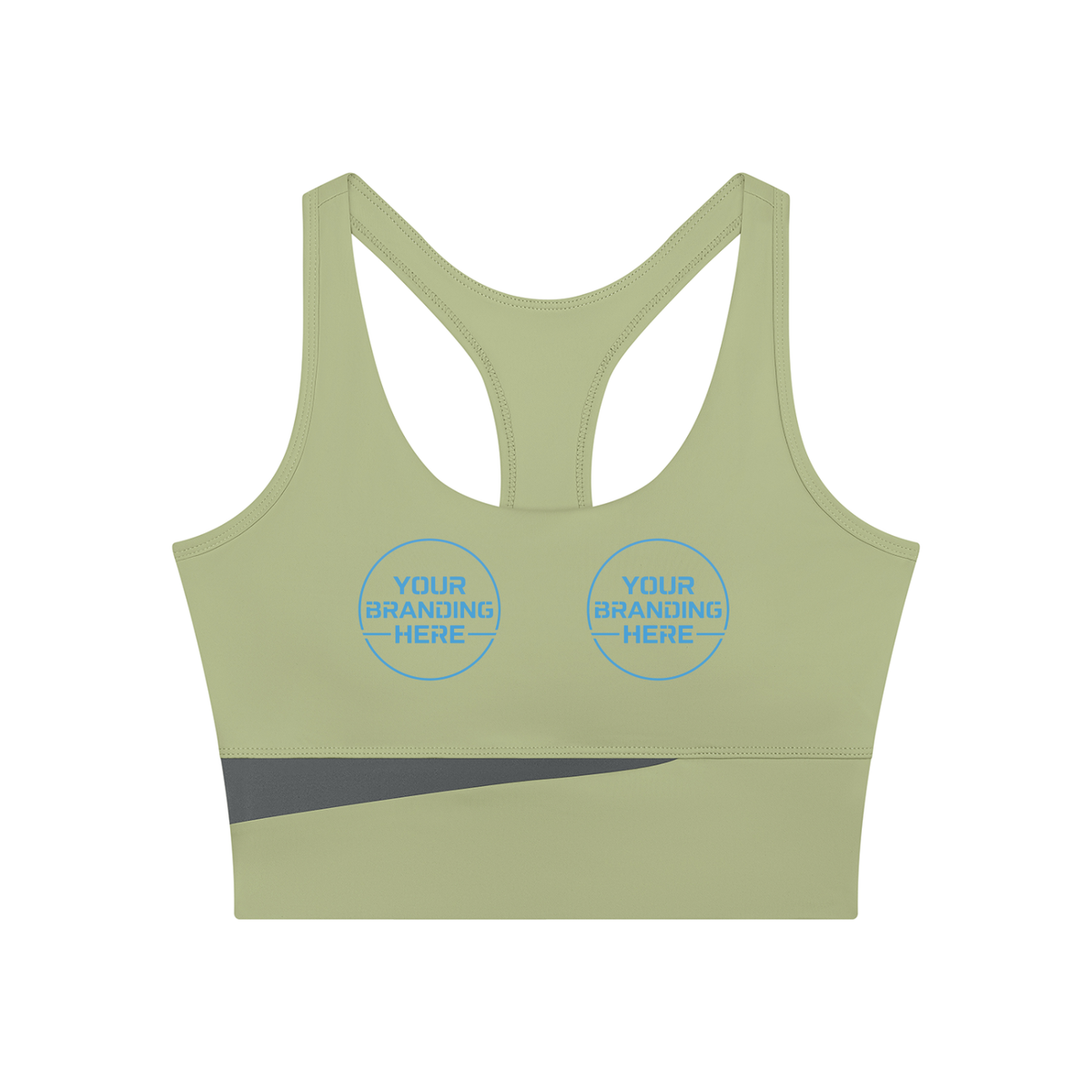 Women's Color Block Yoga Tank Top - WT0258-P001-V2