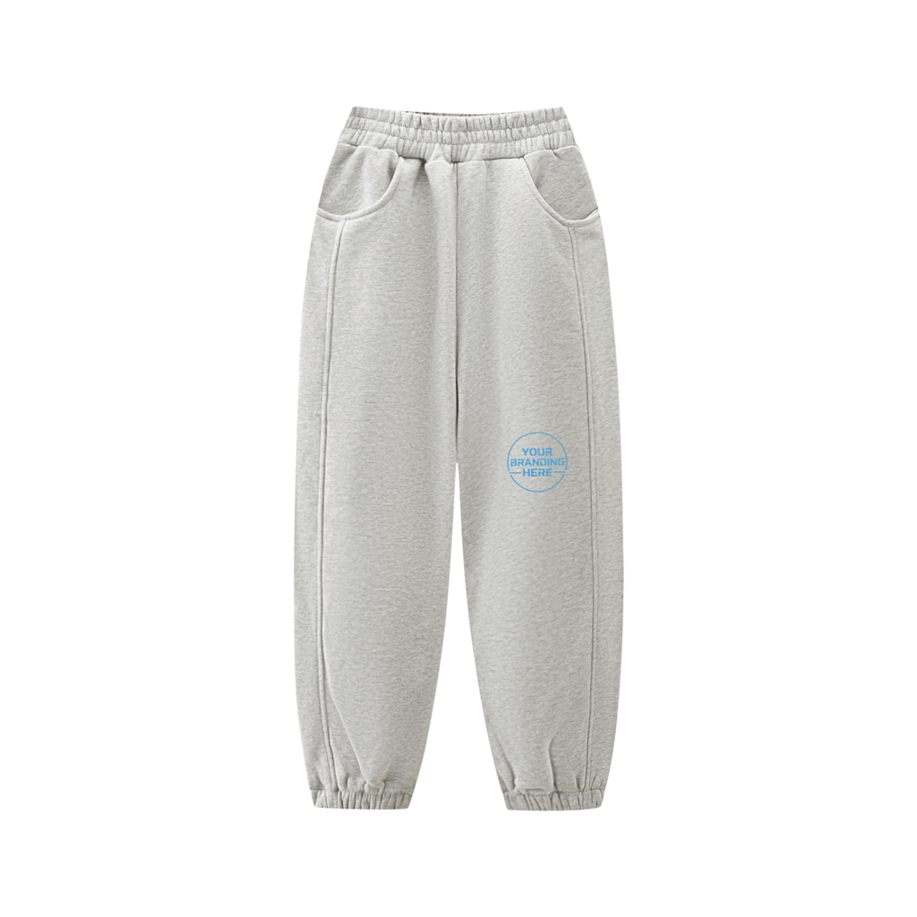 Essential Kids' Fleece Jogged Sweatpants - KK0003-C001-V2