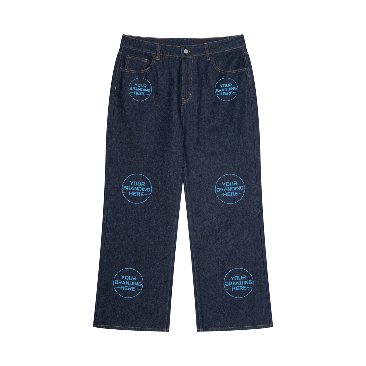 Men's Vintage Wash Denim Jeans - MB0048-C001-V3